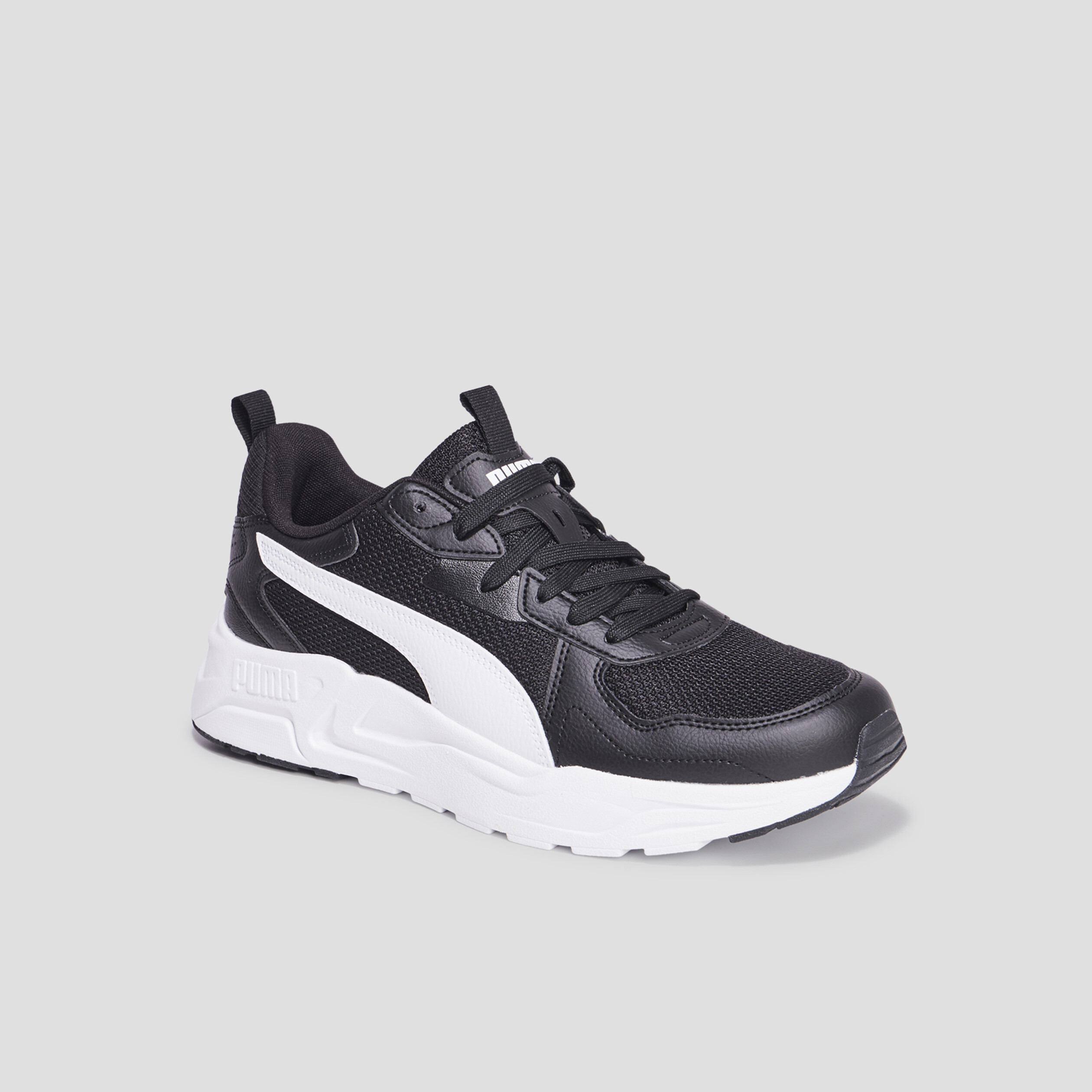 Baskets running Puma Trinity noir homme | La Halle
