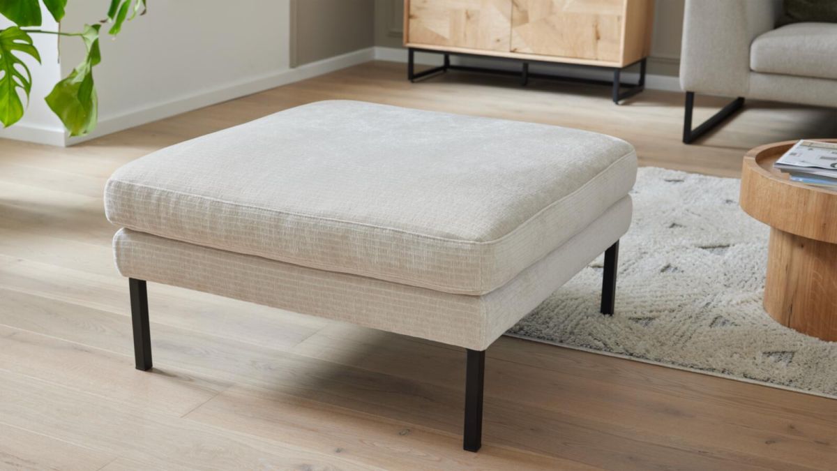 Roomio Polsterhocker Nr. 4101 Sand