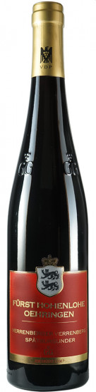 2018 Verrenberger VERRENBERG Spätburgunder VDP.Grosse Lage trocken Bio - Weingut Fürst Hohenlohe-Oehringen