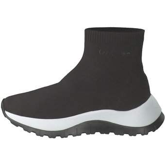 Calvin Klein 2 Piece Sole Runner Sock Boot in schwarz
