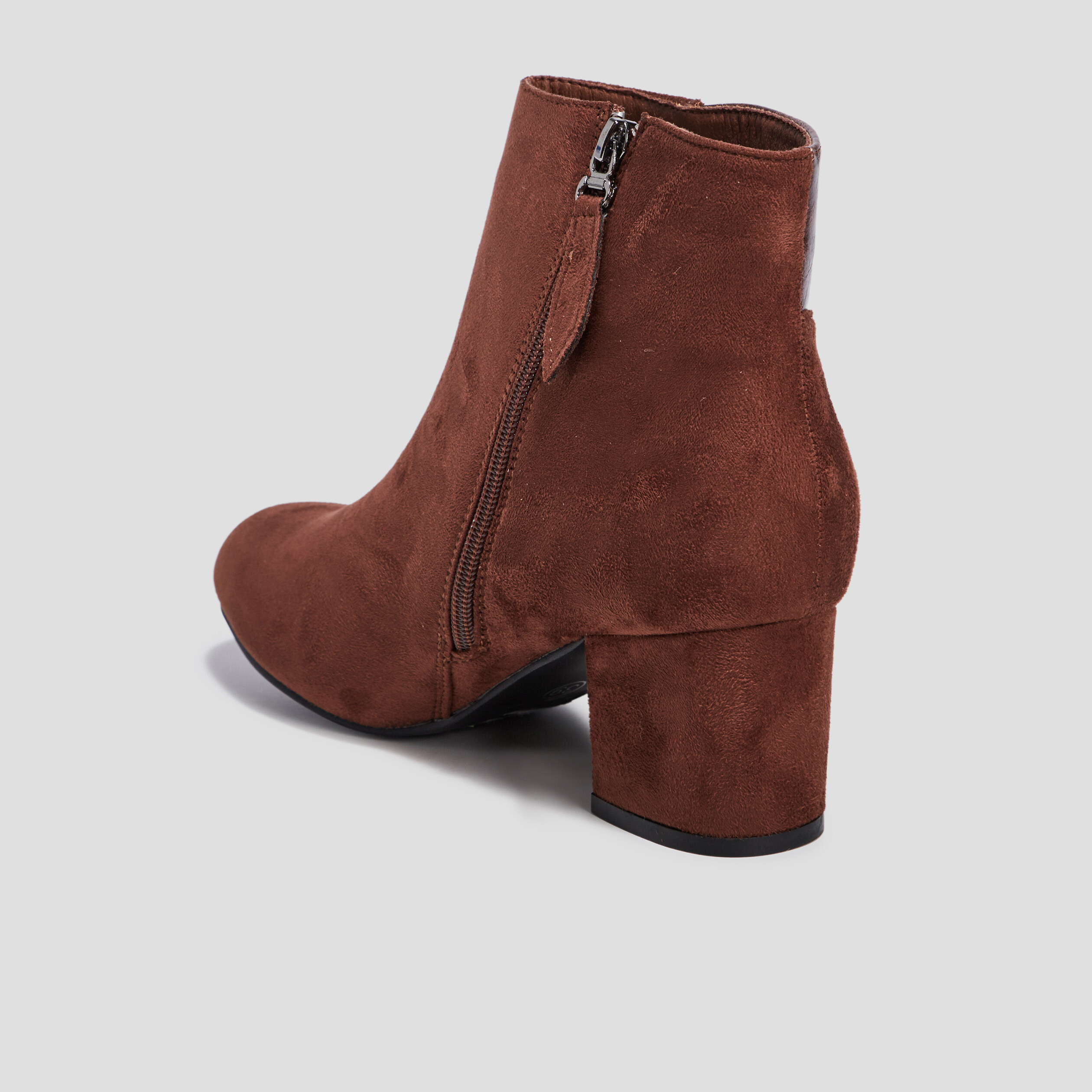 Bottines à talons marron femme | La Halle