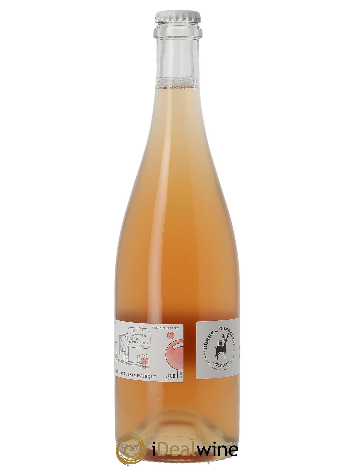 Vin de France Ze Bulle Béret et Compagnie - Bruno Ciofi  2022 - Lot de 1 Bouteille