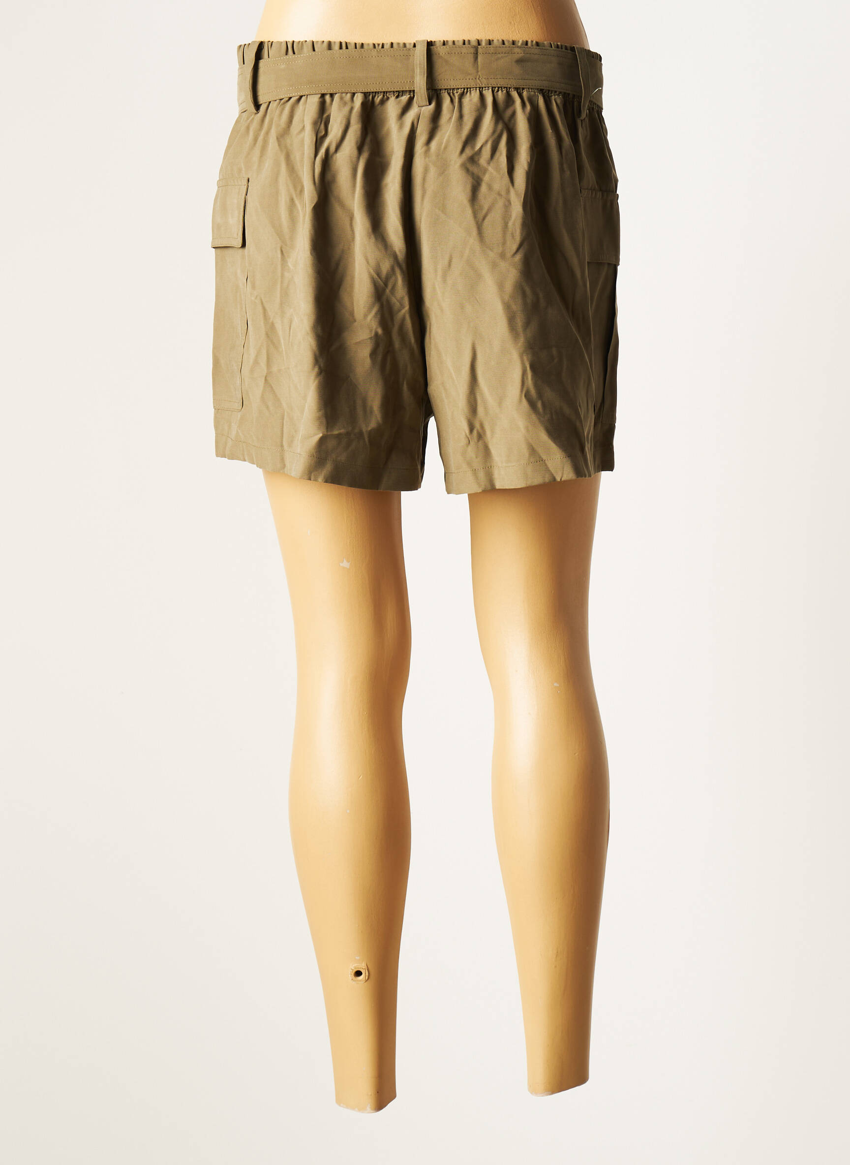 Mango Shorts 1 Femme couleur vert
