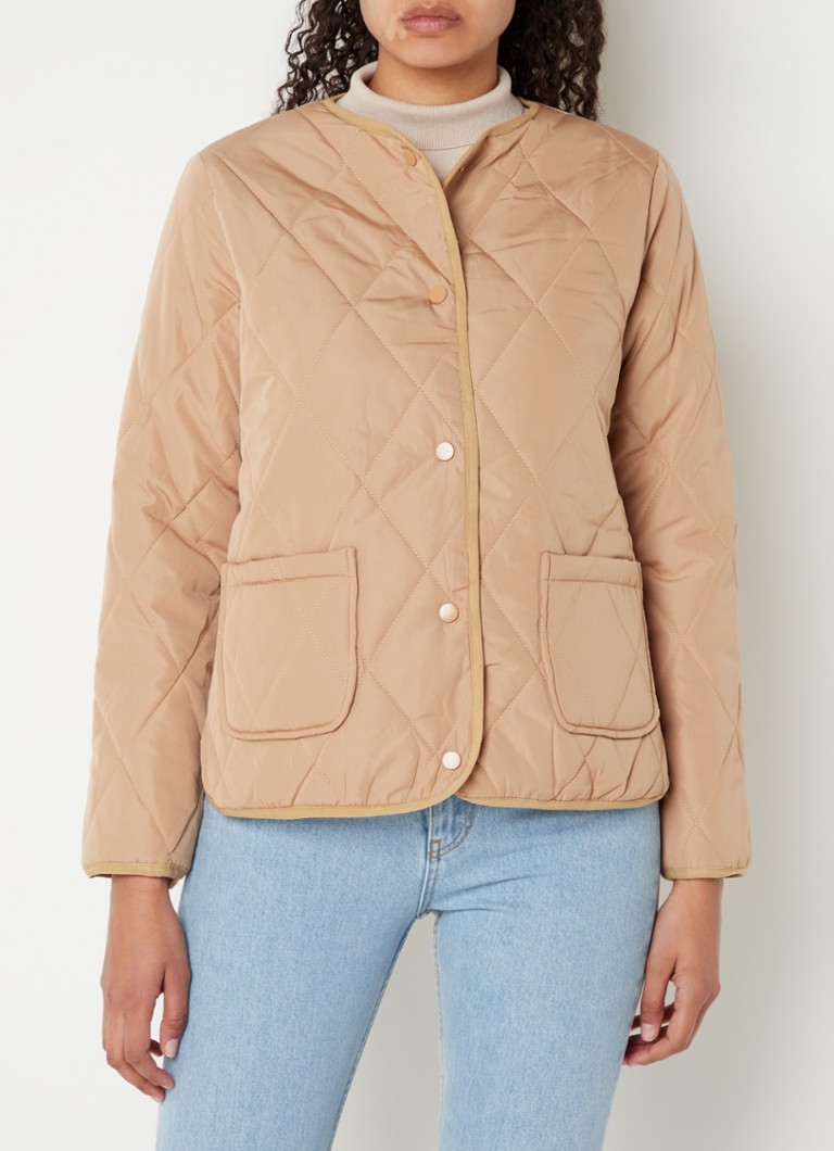 Chi Chi London Quilted jacket with quilt pattern