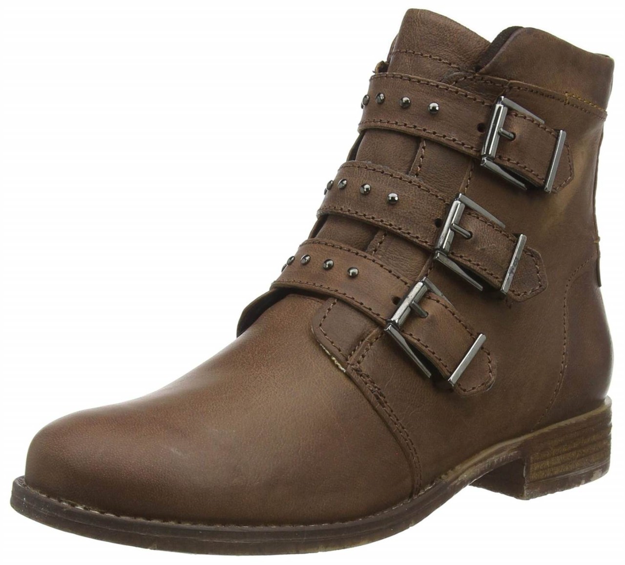 JOSEF SEIBEL Schnür-Stiefeletten taupe