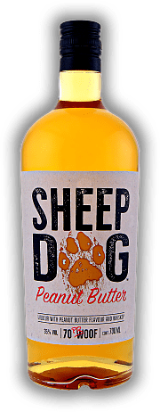 Sheep Dog Peanut Butter Sheep Dog Peanut Butter Likör mit Peanut Butter Flavour und Whisky. 0,7	 Liter - Vol 35%