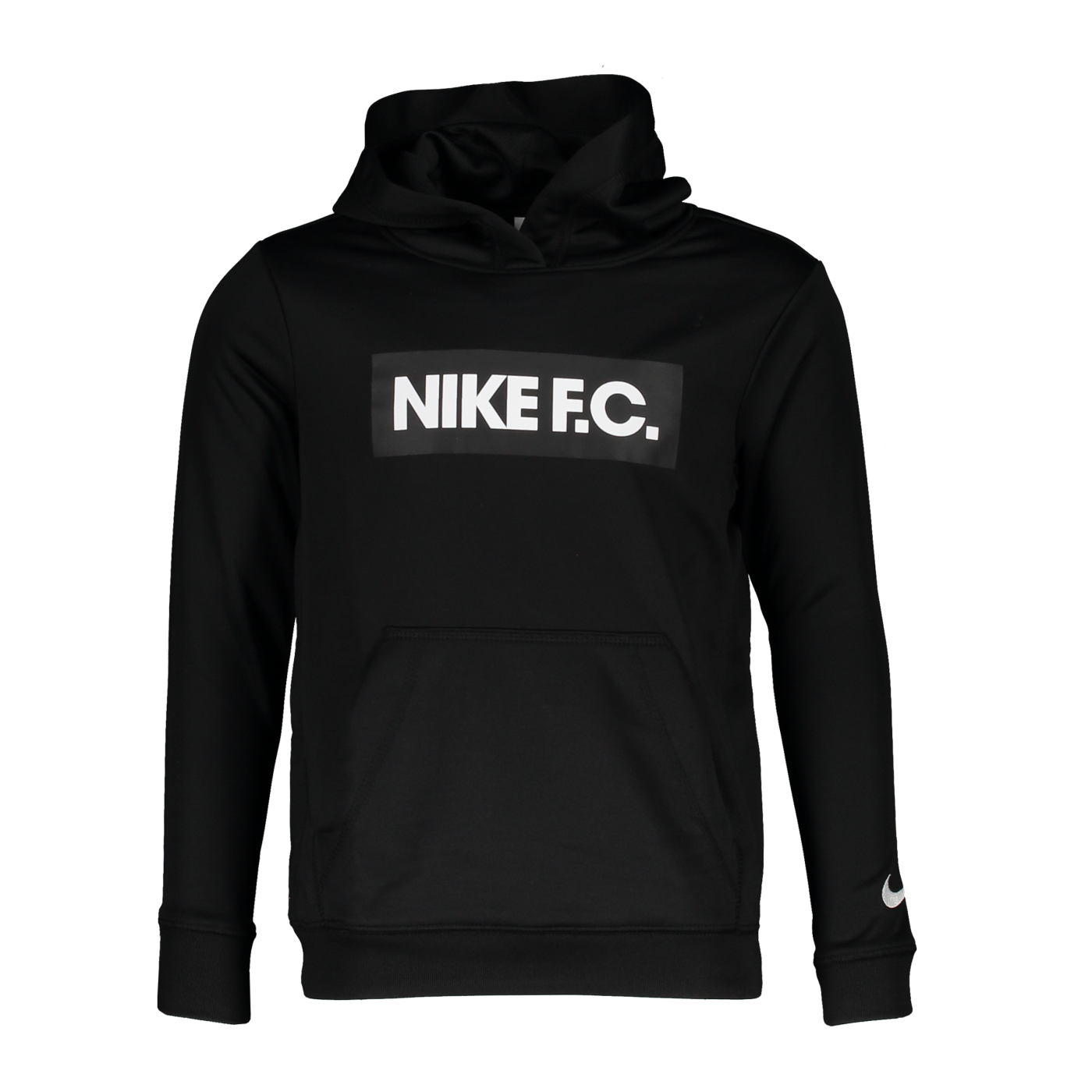 Nike F.C. Hoody Kids Schwarz Weiss F010