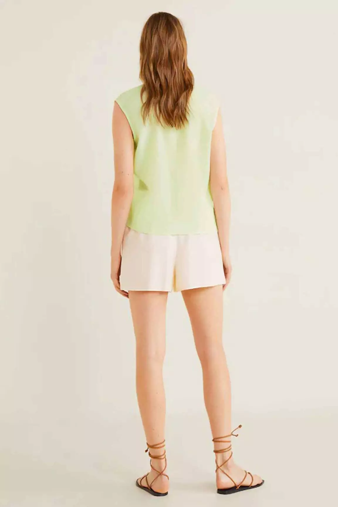 Mango Blouses Femme couleur vert