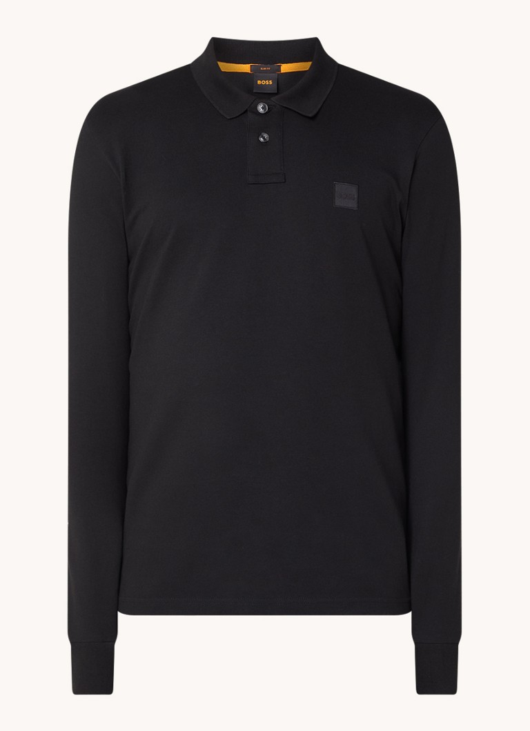 HUGO BOSS Passerby slim fit polo majica od pamučnog pikea s logotipom