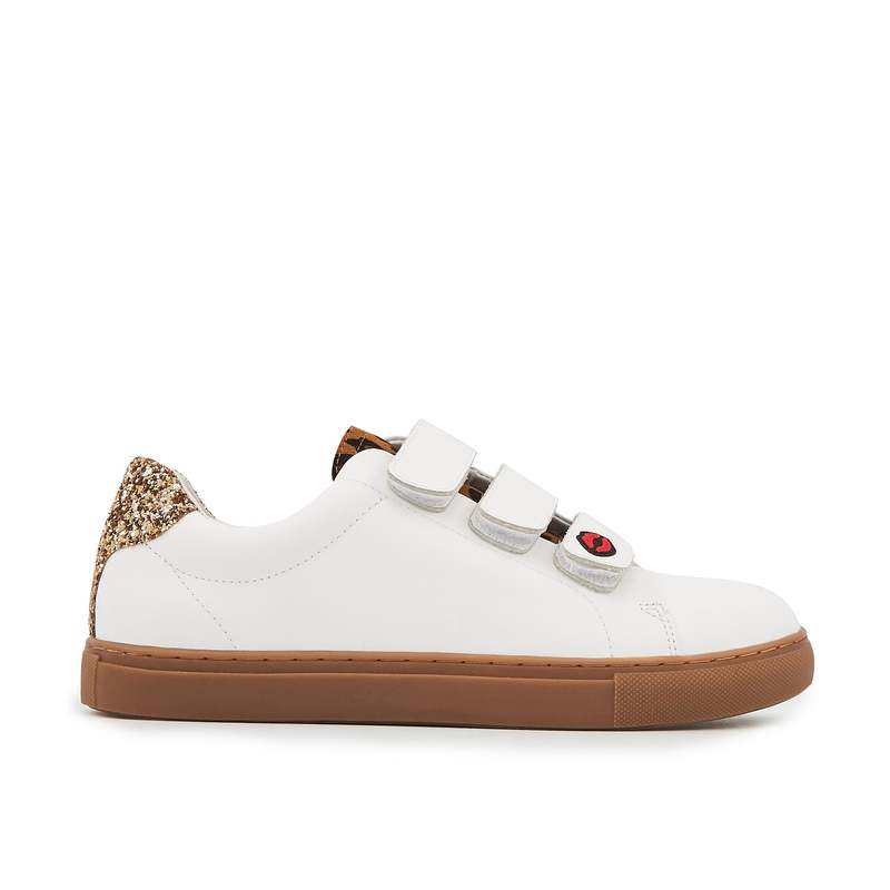 Baskets en cuir Edith cours toujours