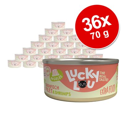 Sparpaket Lucky Lou Extrafood in Jelly 36 x 70 g