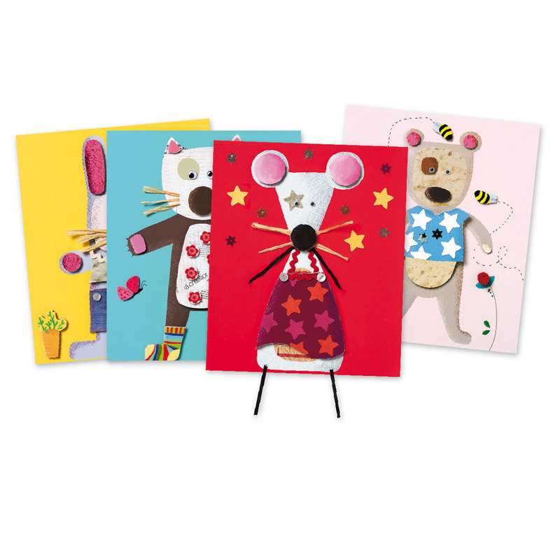 Coffret Collages des petits Djeco