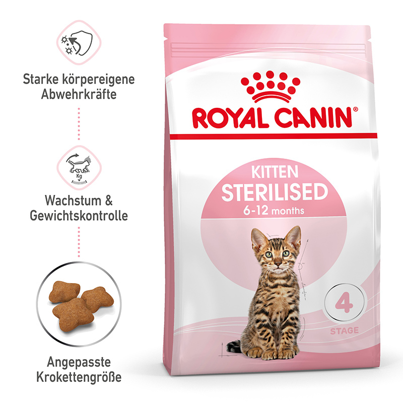 ROYAL CANIN Trockenfutter ROYAL CANIN Kitten Sterilised 3,5 kg