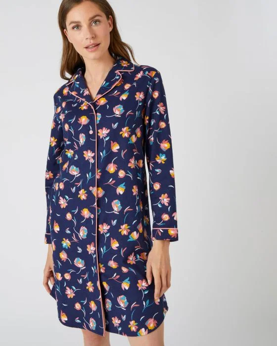 Liquette flanelle coton imprimée