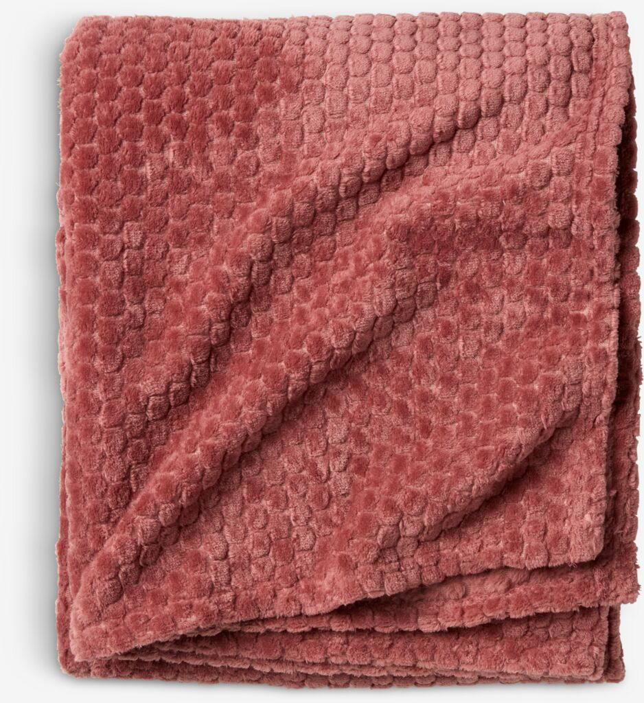 Manta de lã ROSENVIAL 130x160 rosa claro