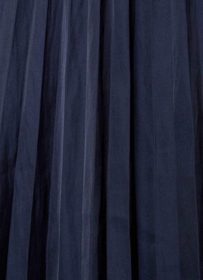 Robe midi Maje avec détails en dentelle