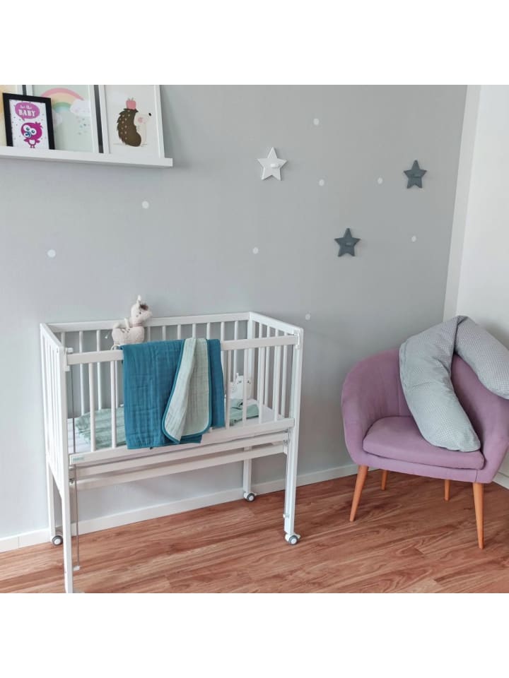 Makian Wende-Kuscheldecke / Babydecke Mull in gruen,blau günstig kaufen onesize