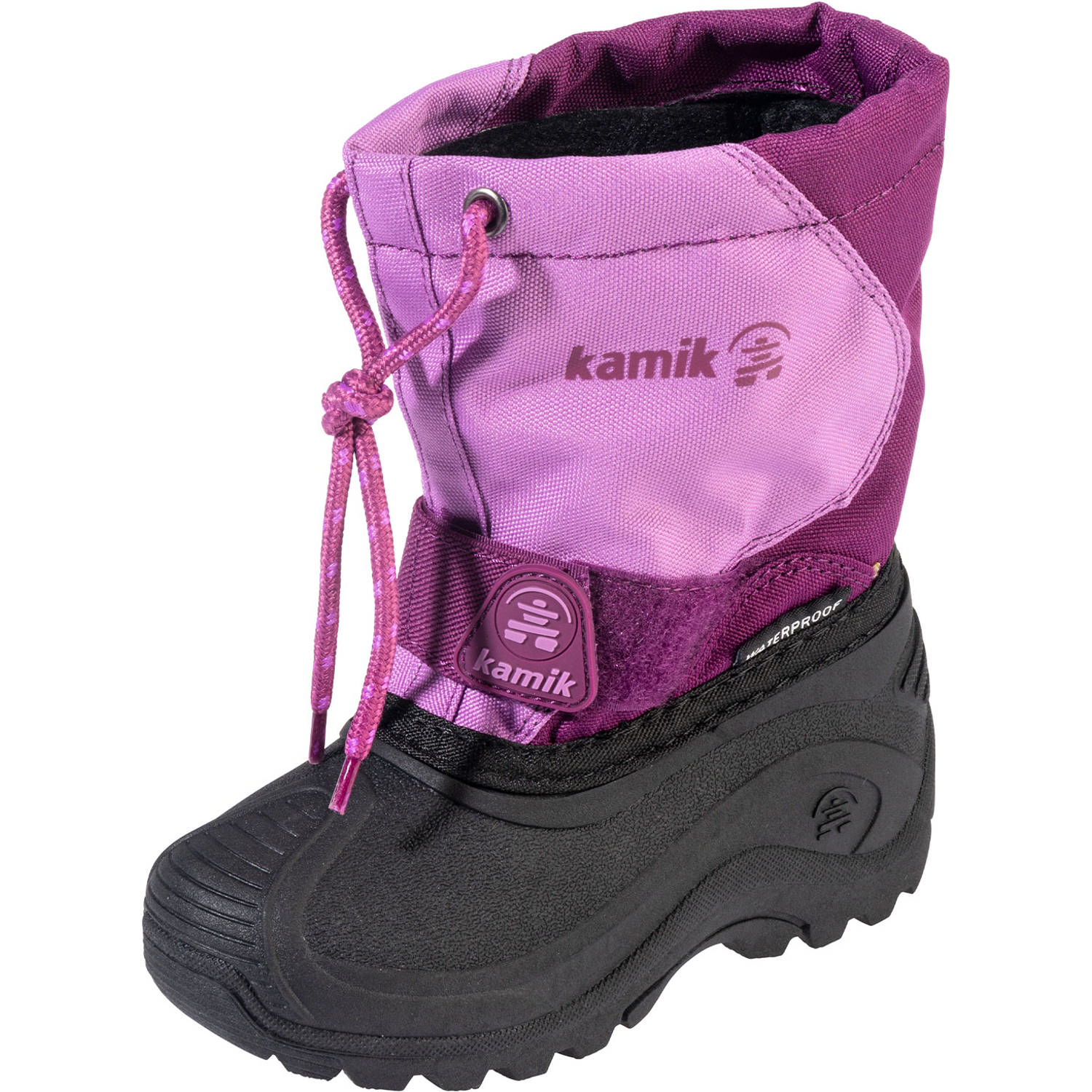 Kamik Snowfox 3WP NF8403/NF4403 W, Winterstiefel, Kinder, grape orchid-raisin orchidee