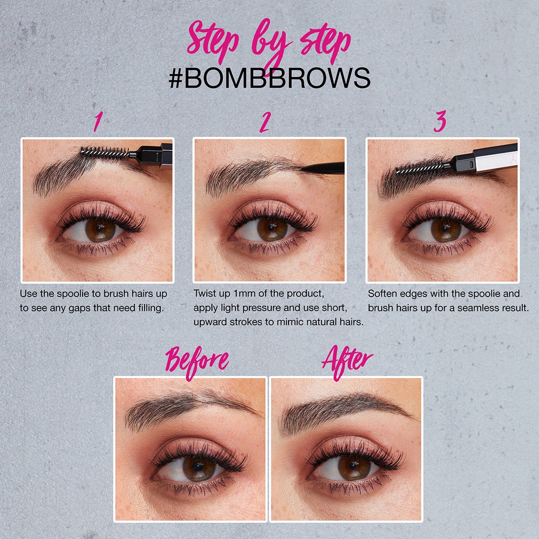#BOMBROWS Microshade Brows Pencil