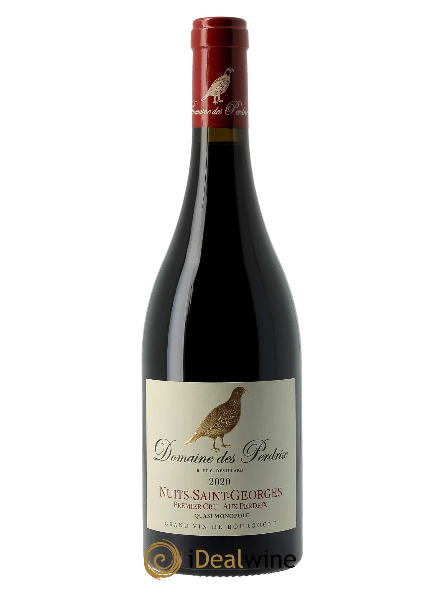 Nuits Saint-Georges 1er Cru Aux Perdrix Perdrix (Domaine des)  2020 - Lot de 1 Bouteille