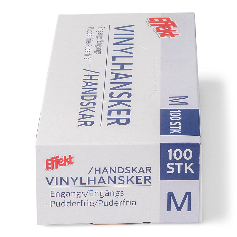 Soft Engangshansker M 100-pk, vinyl