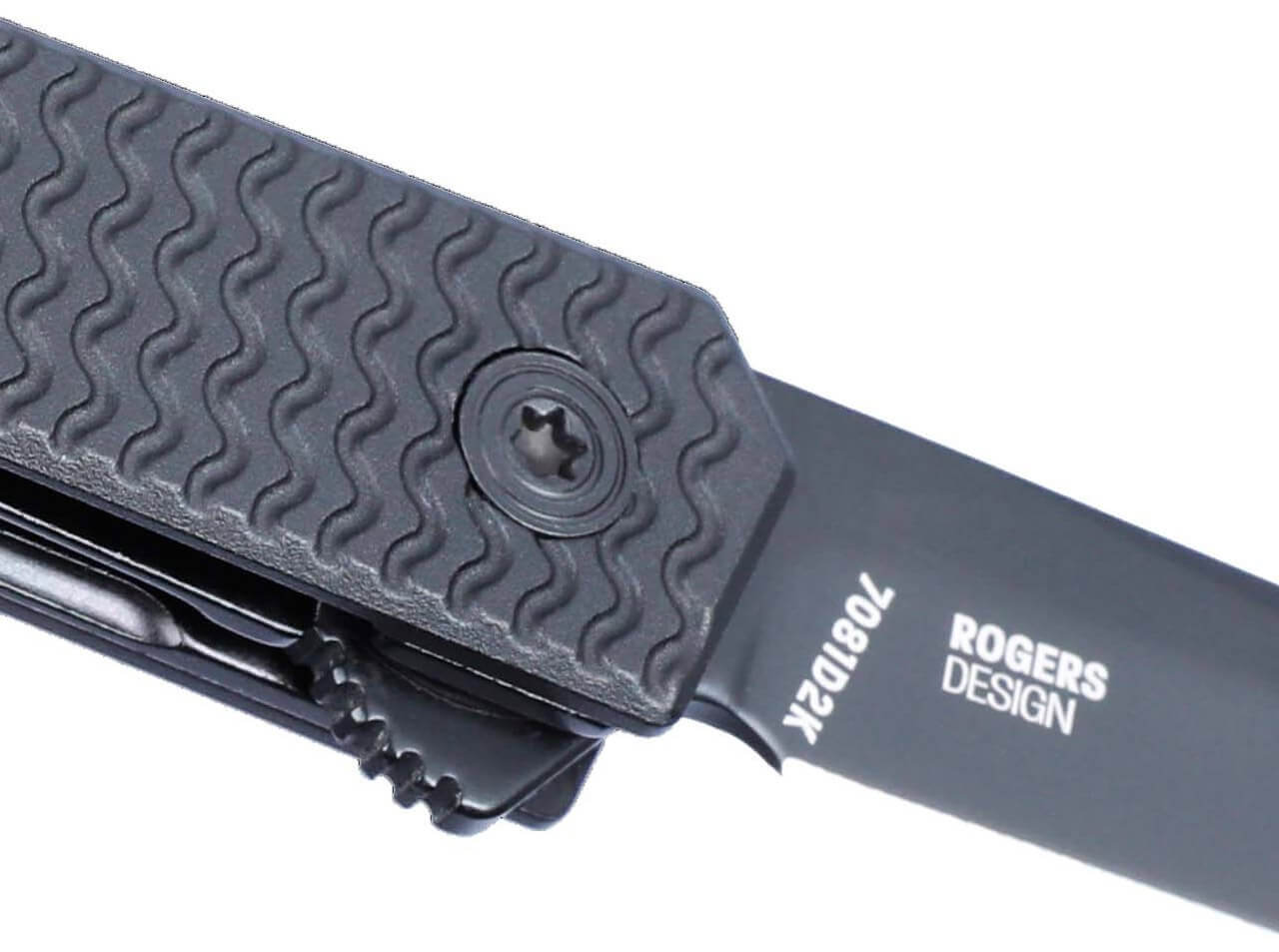 CEO Microflipper D2 Aluminum All Black