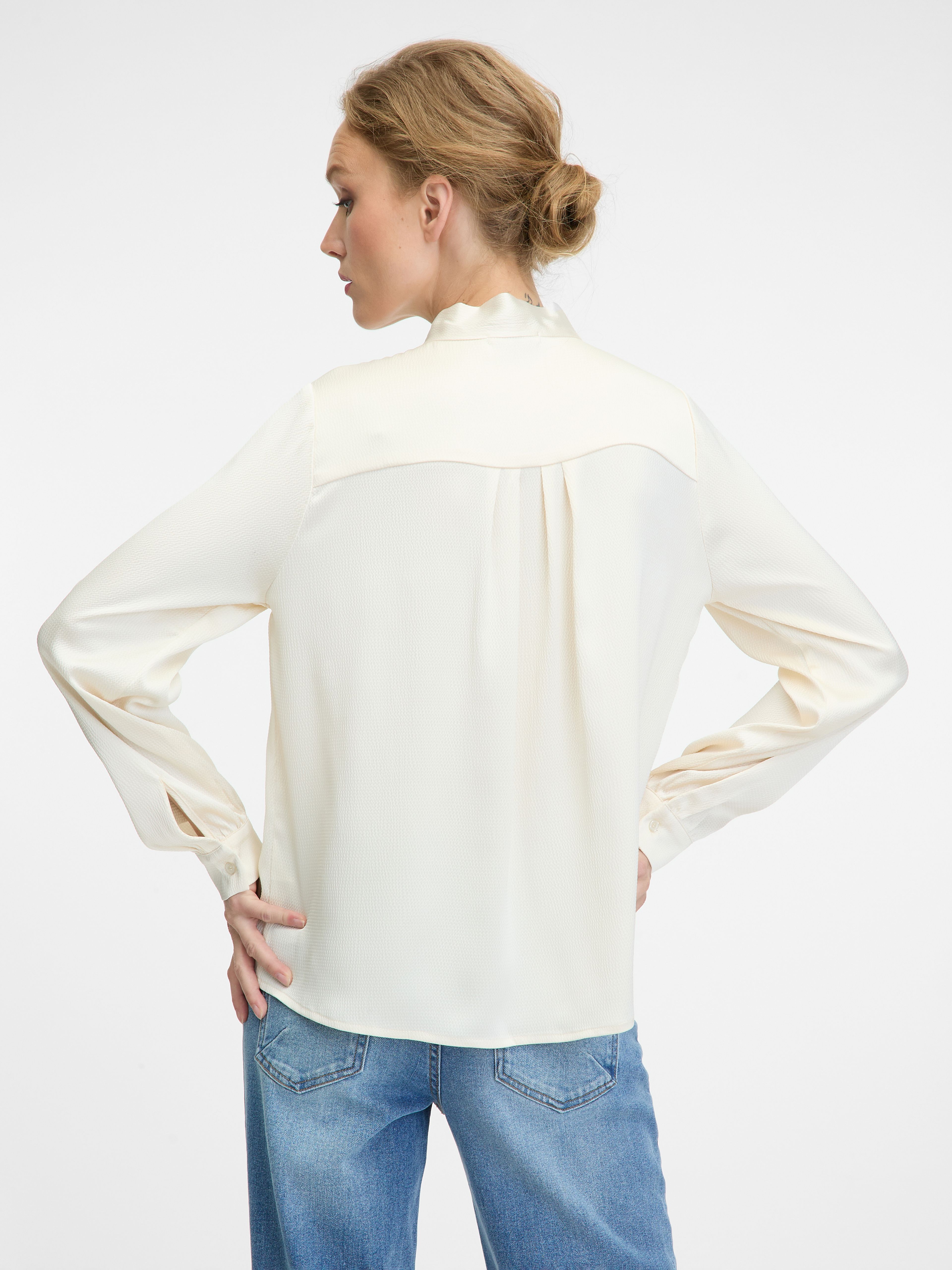 Weiße Damen-Bluse ORSAY