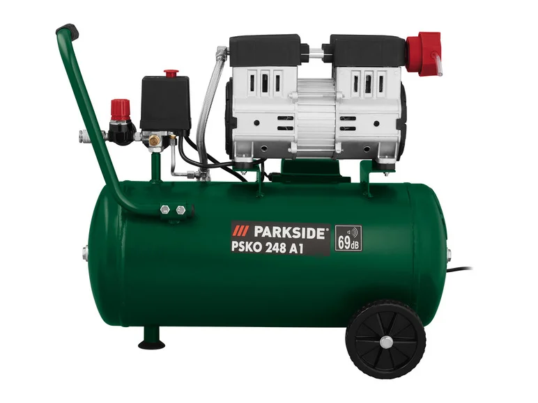 Compressor silencioso PARKSIDE® PSKO 248 A1, 24 L