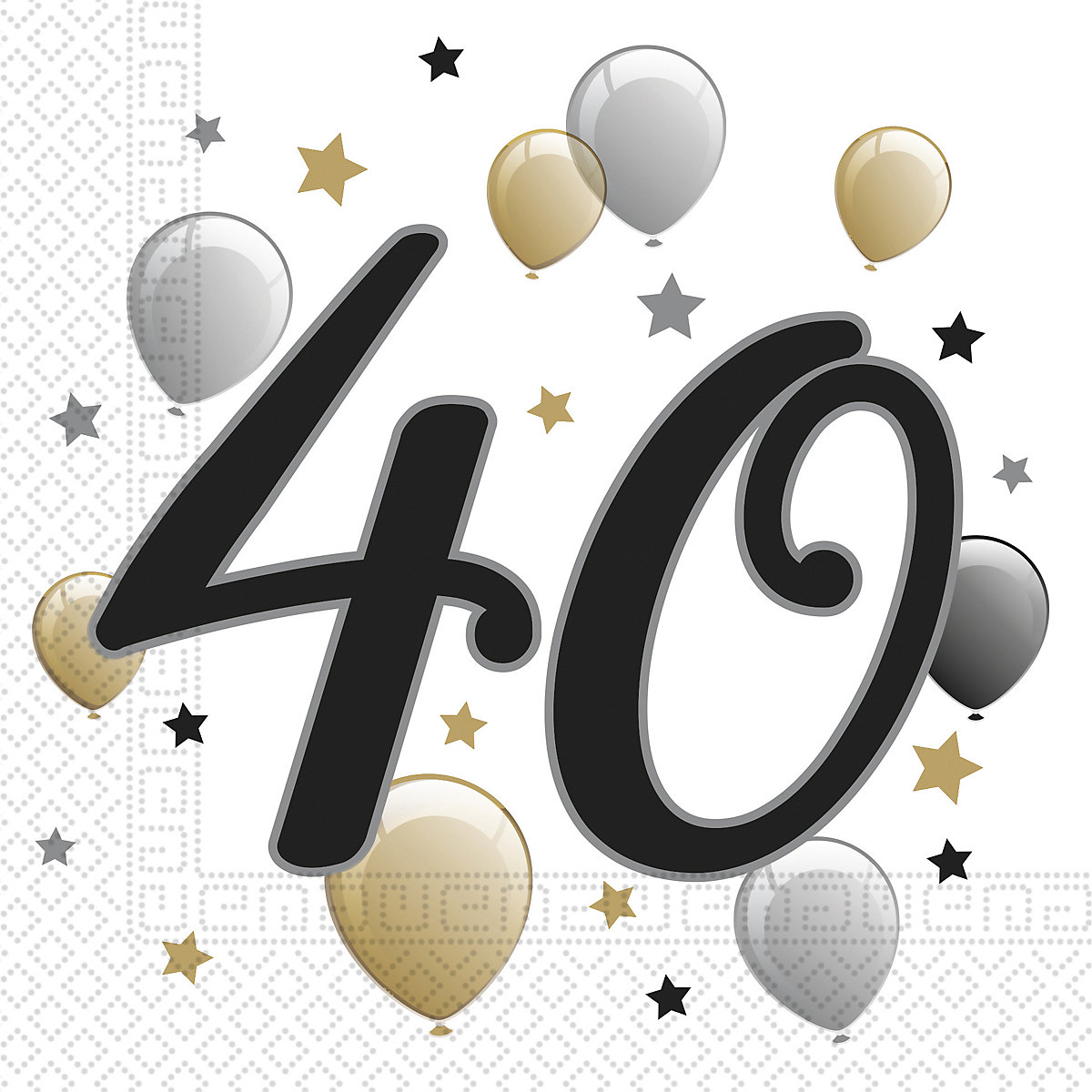 Servietten Happy Birthday 