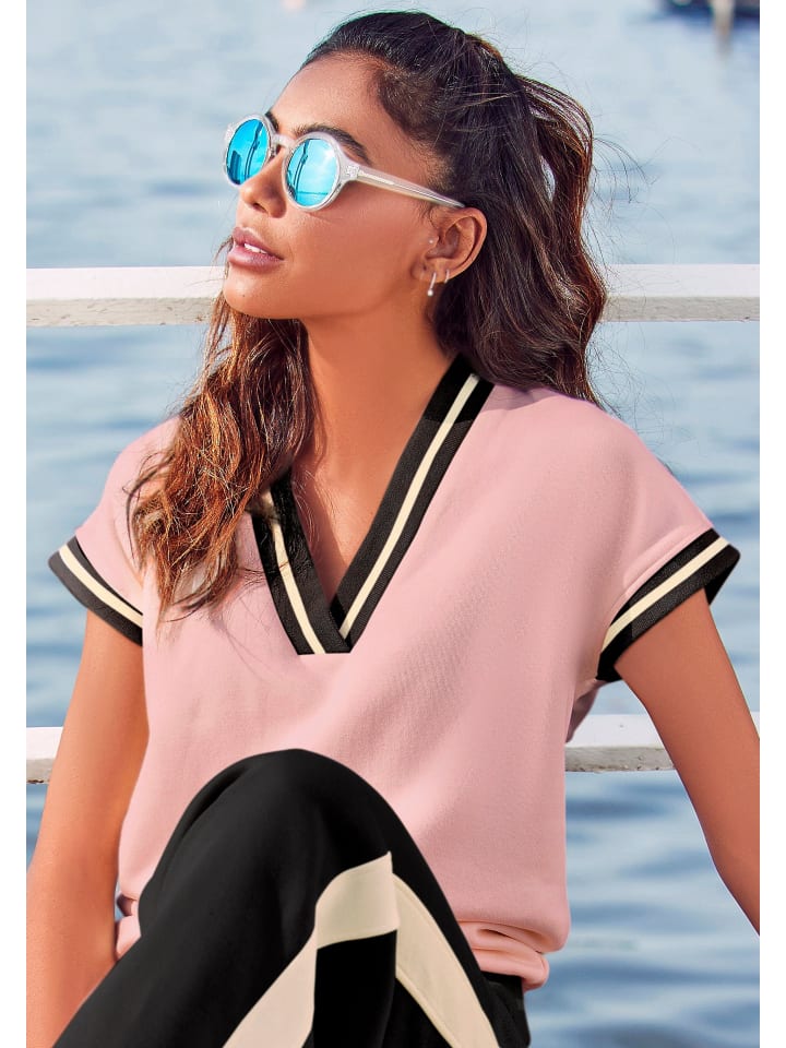 LASCANA Pullunder in rosé günstig kaufen