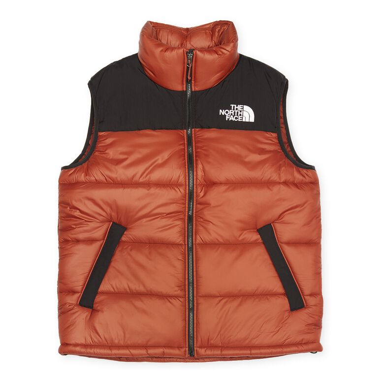 The North Face Himalayan Insulated Vest brandy brown/tnf black