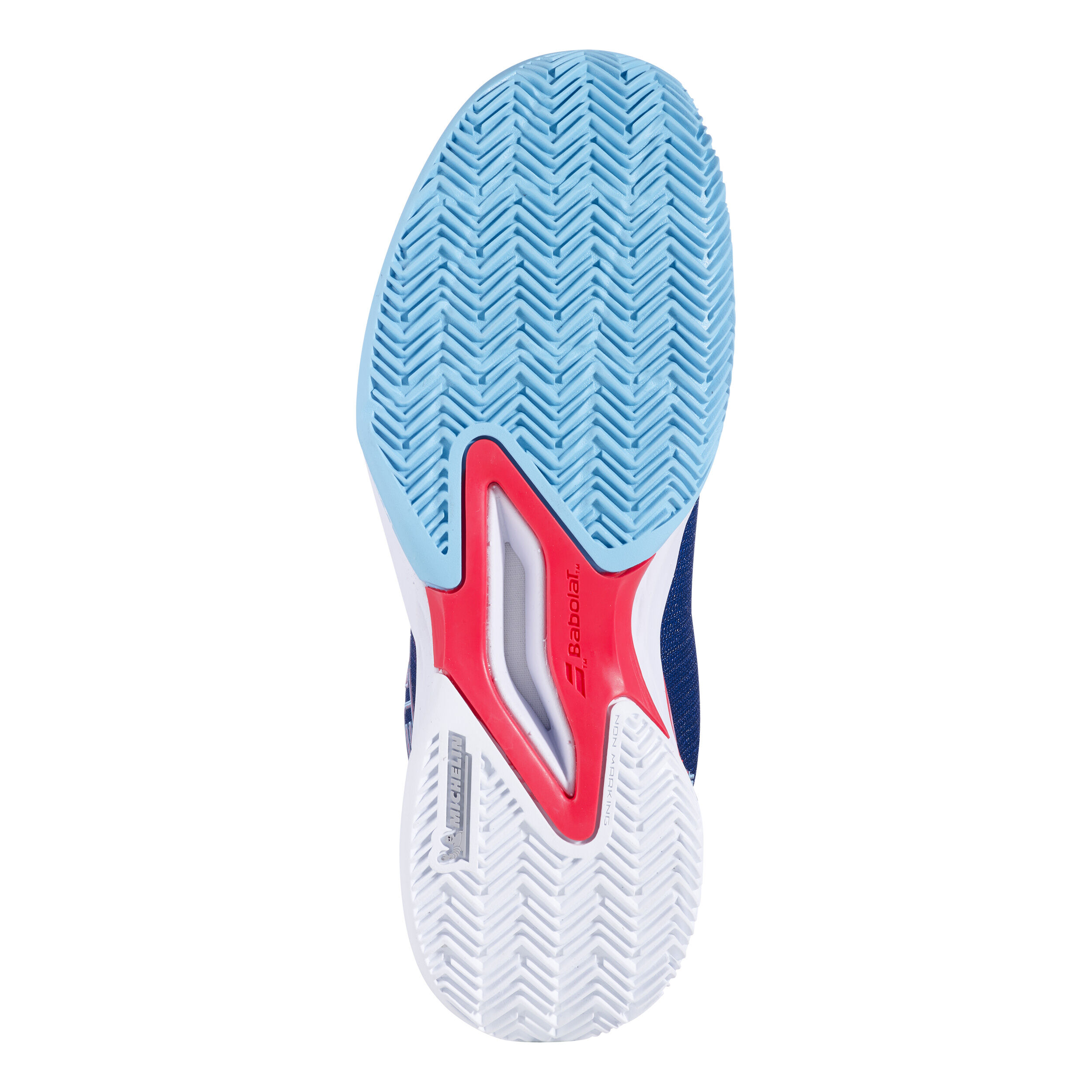 Jet Premura 2 Padelschuh Kinder - Dunkelblau, Rot