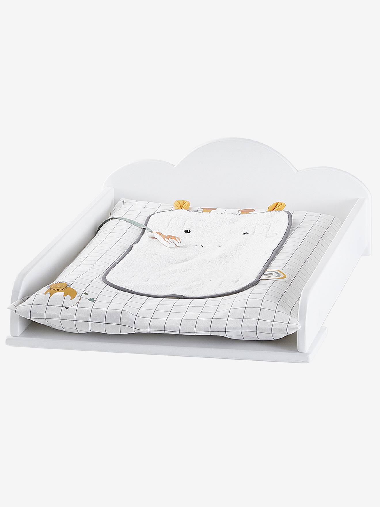 Plan à langer universel 52 cm Nuage blanc