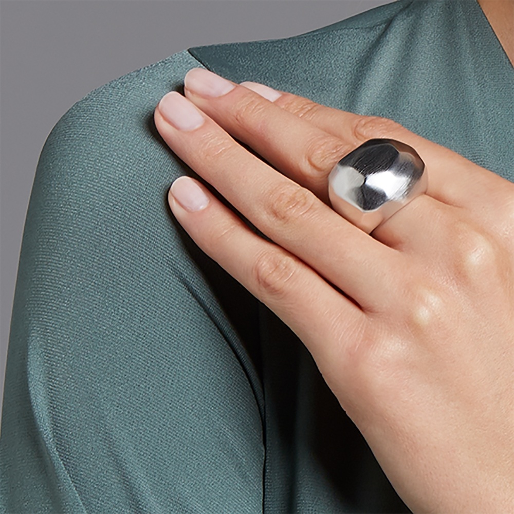 Pippa&Jean Bague tendance Laiton en Argent Bague