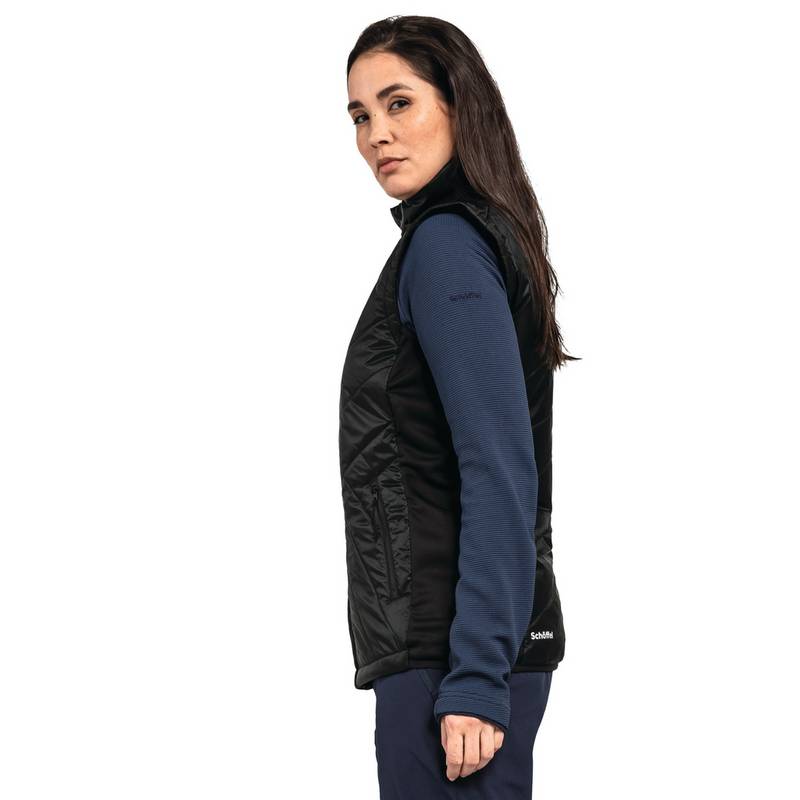 Schöffel Hybrid Vest Stams L Outdoorweste Damen