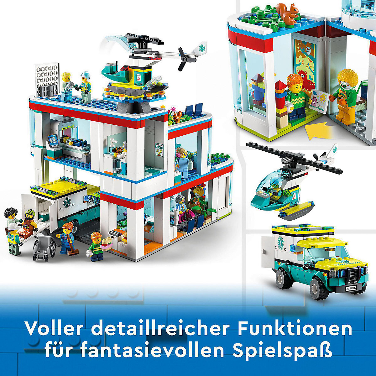 LEGO® City 60330 Krankenhaus