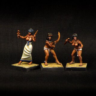 Armed Egyptian Dancers (28 mm) (3)