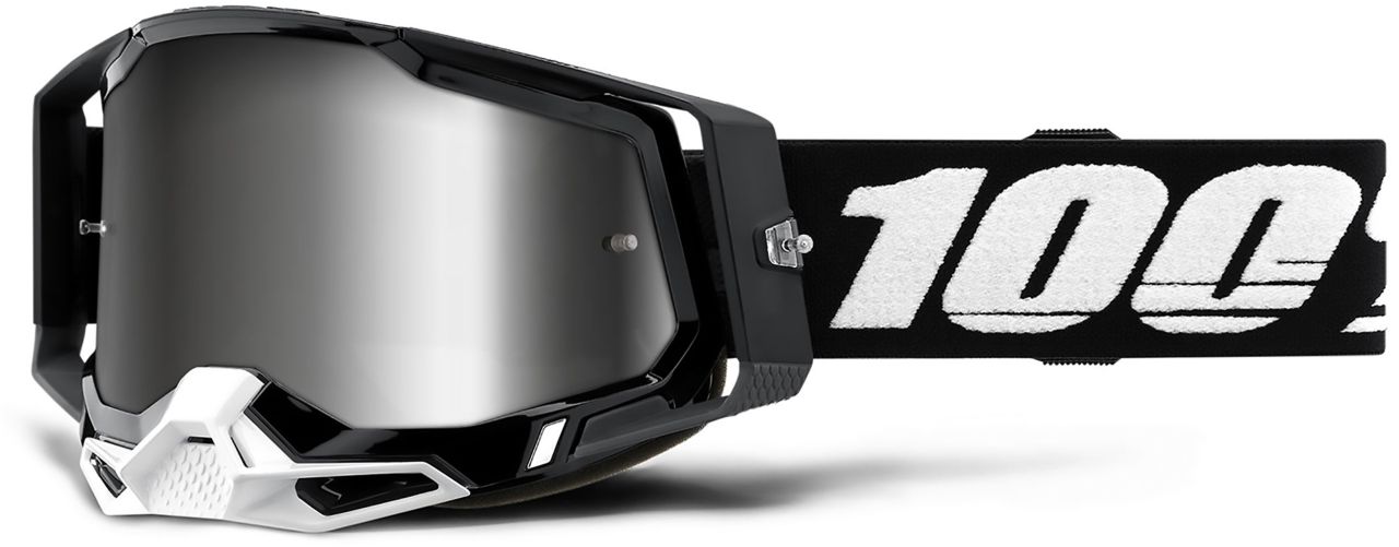 100% Racecraft 2 (Mirror Lens) Black - Goggle kaufen | Bike-Discount