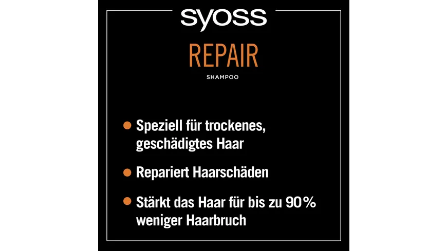 syoss Shampoo Repair 440 ml 440 ml
