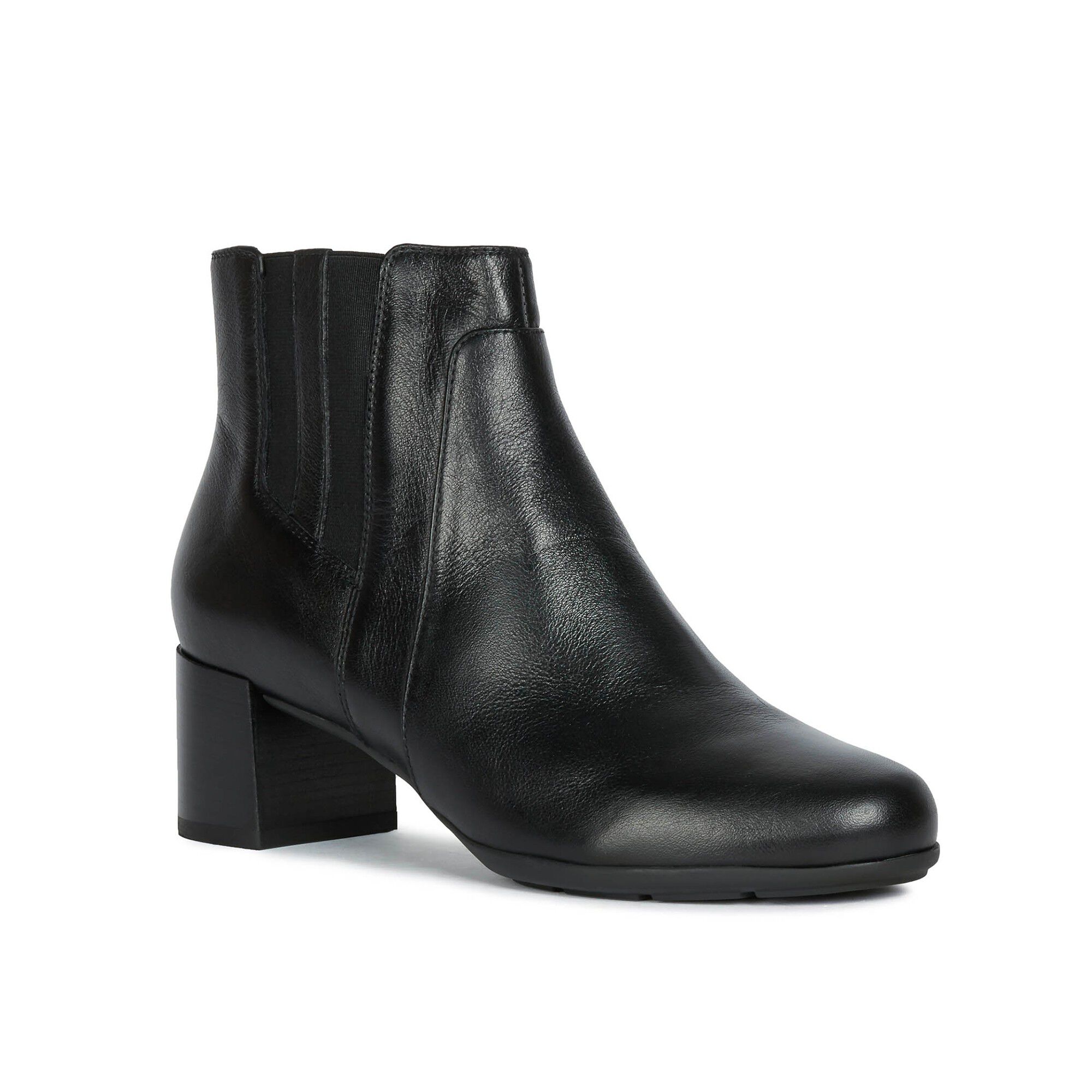 Boots cuir D New Annya Mid
