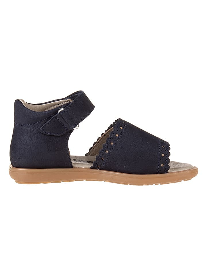 kmins Leder-Sandalen in Dunkelblau günstig kaufen 26