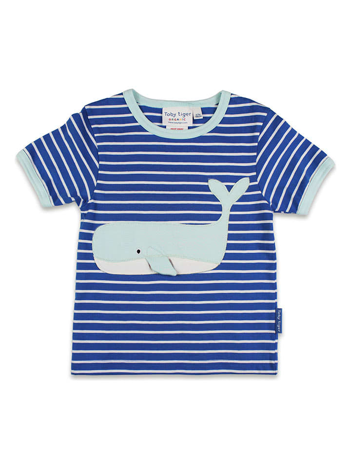 Toby Tiger Shirt in Blau günstig kaufen