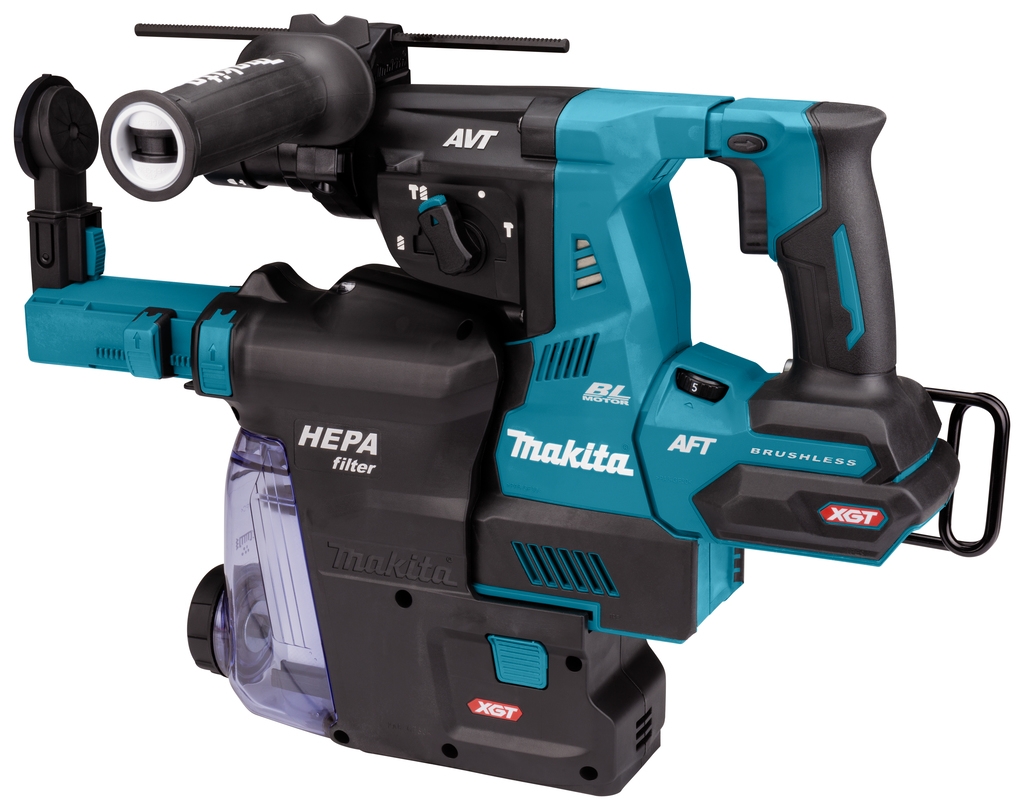 Makita HR002GZ05 Kombihammer SDS-Plus 40V Max mit Staubabsaugung (ohne Akkus und Ladegerät)