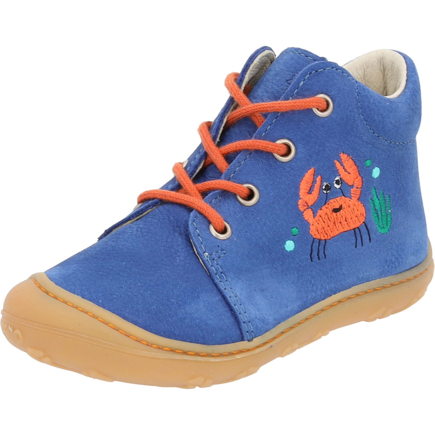 Ricosta Mecki 1203202, Lauflernschuhe, Kinder, royal/Krabbe