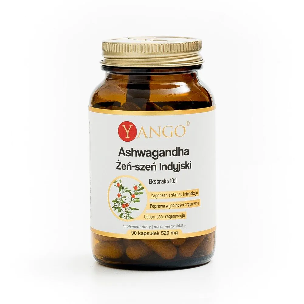Ekstrakt Yango Ashwagandhe 10:1 kapsule