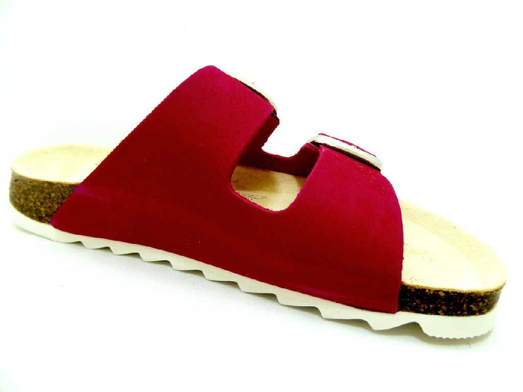 SUPERFIT Komfort Sandalen rot