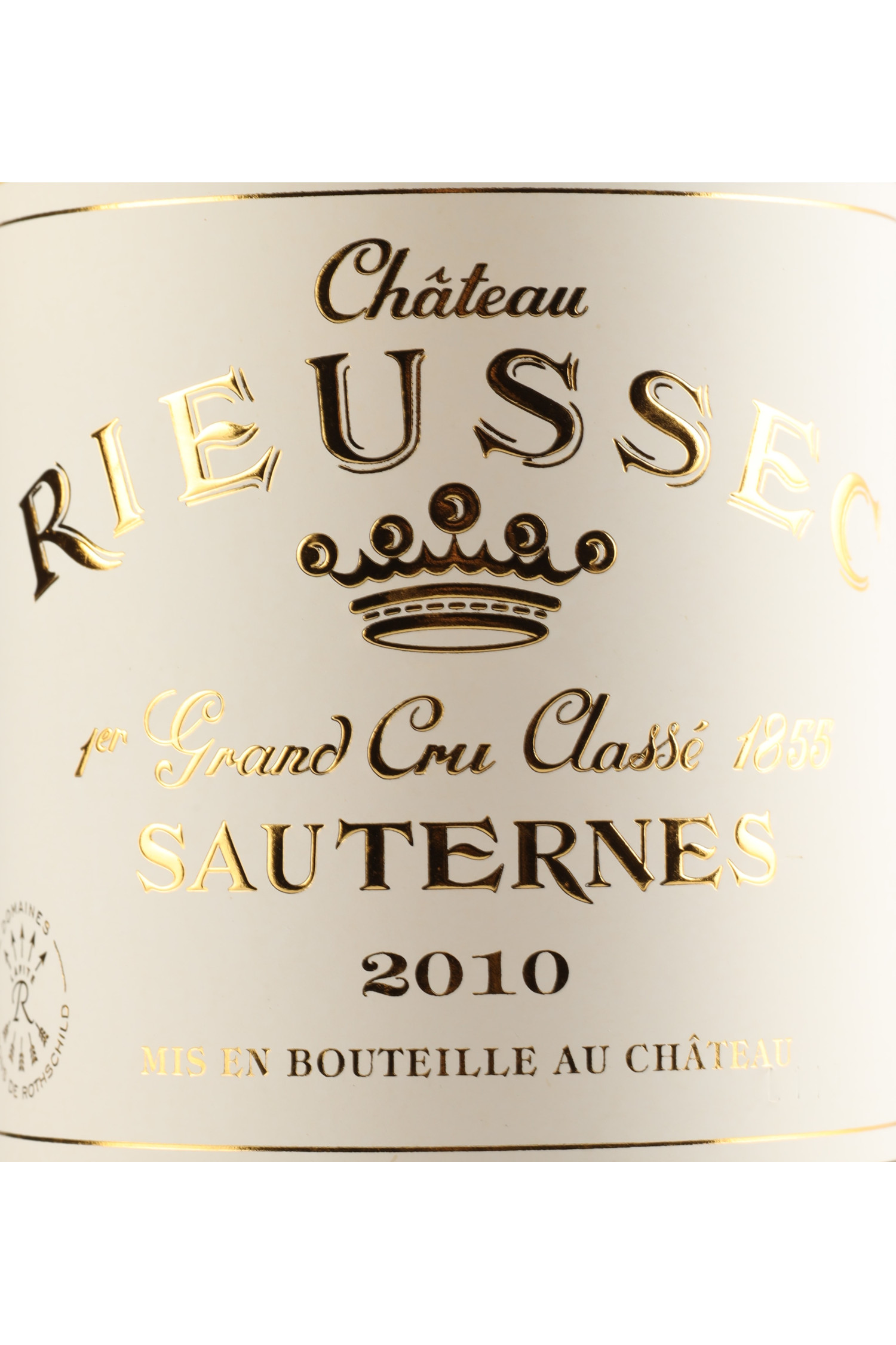 Château Rieussec 2010, Sauternes