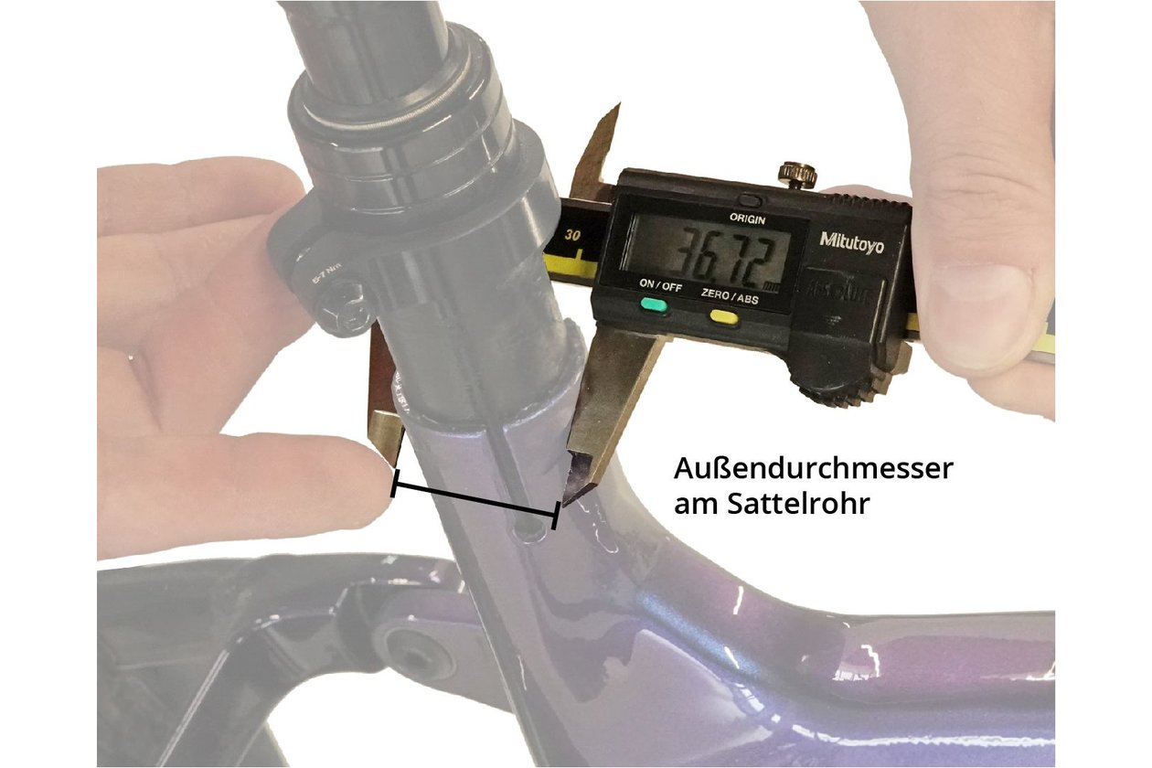 Lupine C14 E-Bike Ru00fccklicht mit Sattelklemme