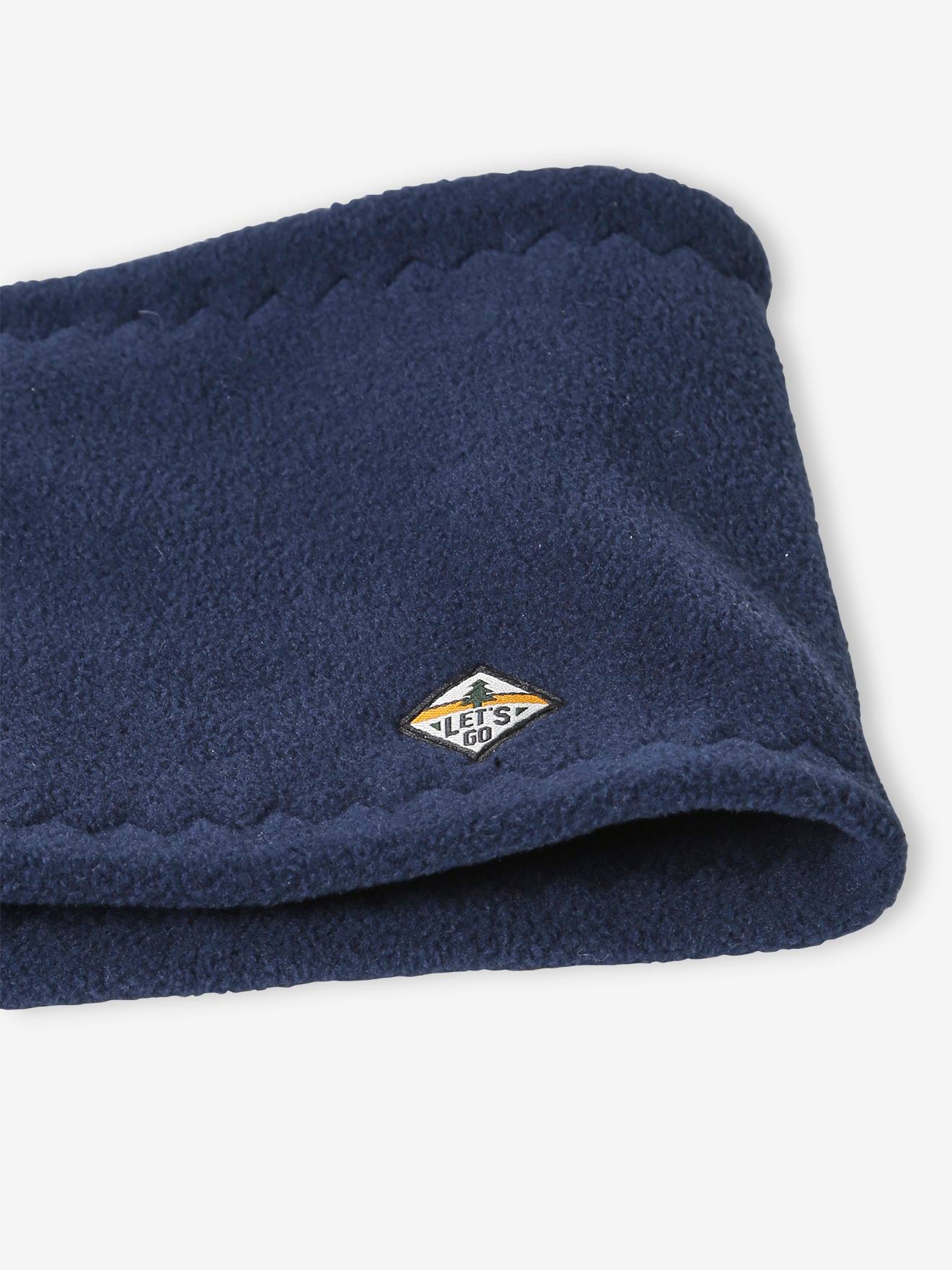 Vertbaudet Jungen Rundschal aus Fleece - marine
