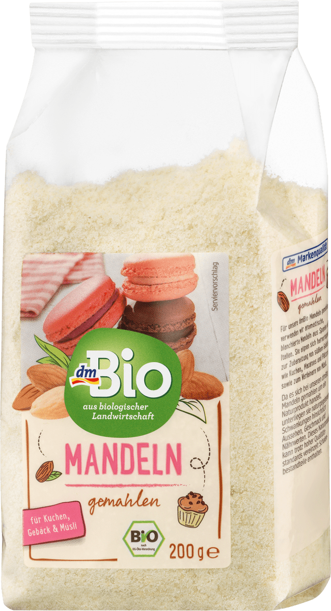 Mandeln gemahlen, 200 g